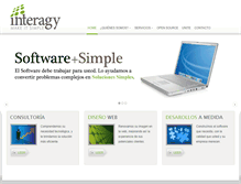 Tablet Screenshot of interagy.com